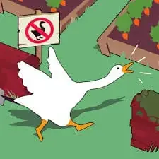 Crazy Goose Simulator Unblocked - Mischievous goose causing chaos in town, stealing food from people, hilarious physics gameplay, play free online no download